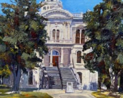 Merced Courthouse by Jackie Anderson