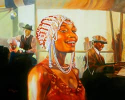 The Pearl Headdress by Donna Wayman Maurer