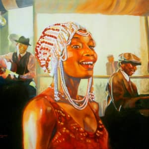 The Pearl Headdress by Donna Wayman Maurer