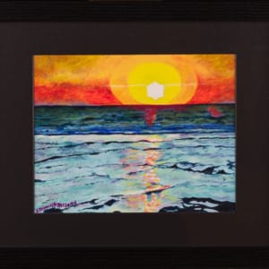 seascape exhibit colorful ocean sunset